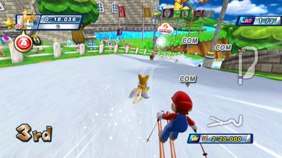 Mario & Sonic at the Olympic Winter Games Screenshot