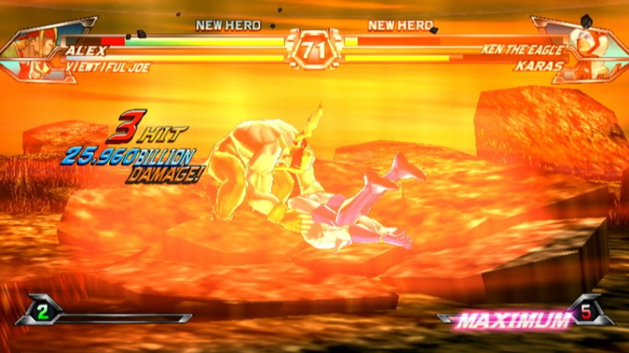 Tatsunoko vs. Capcom: Ultimate All-Stars Screenshot