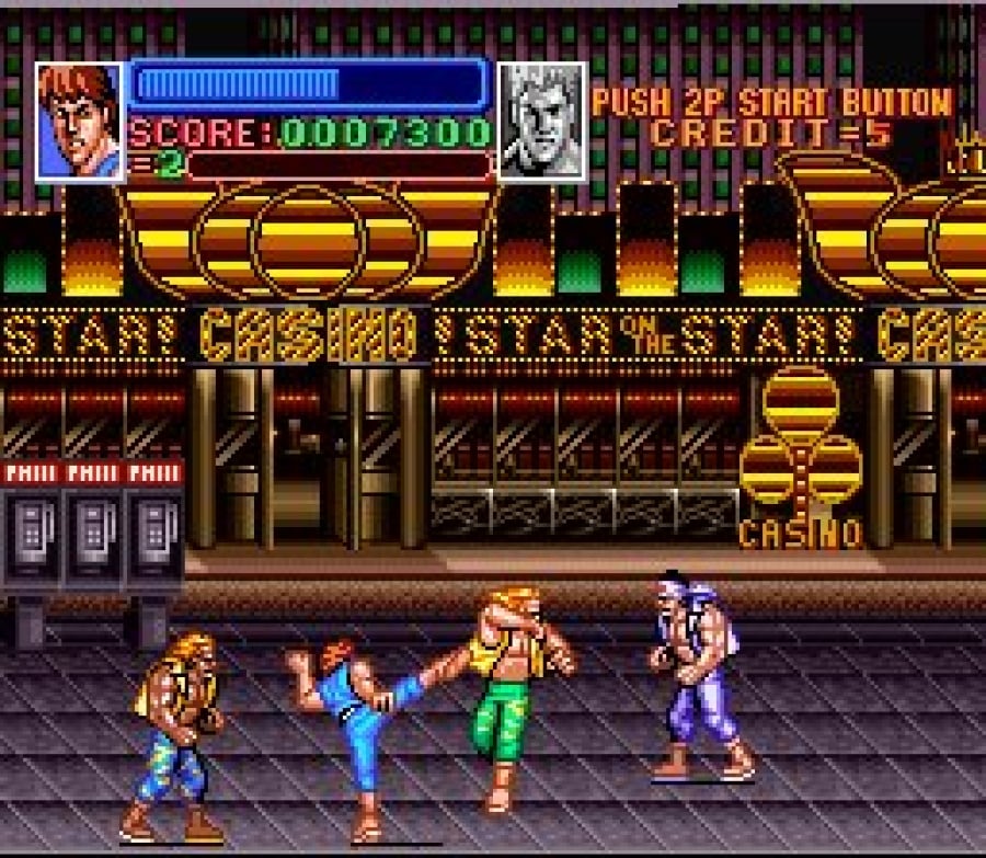 Super Double Dragon Screenshot