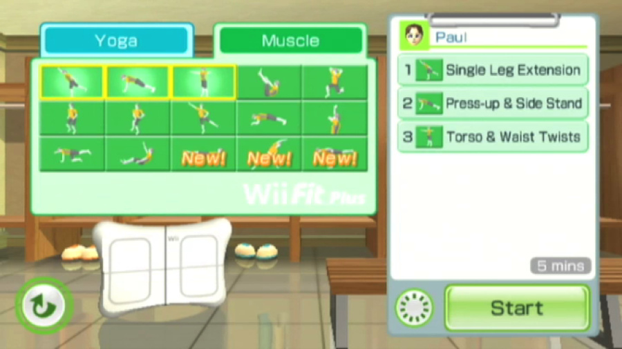 Wii Fit Plus Screenshot