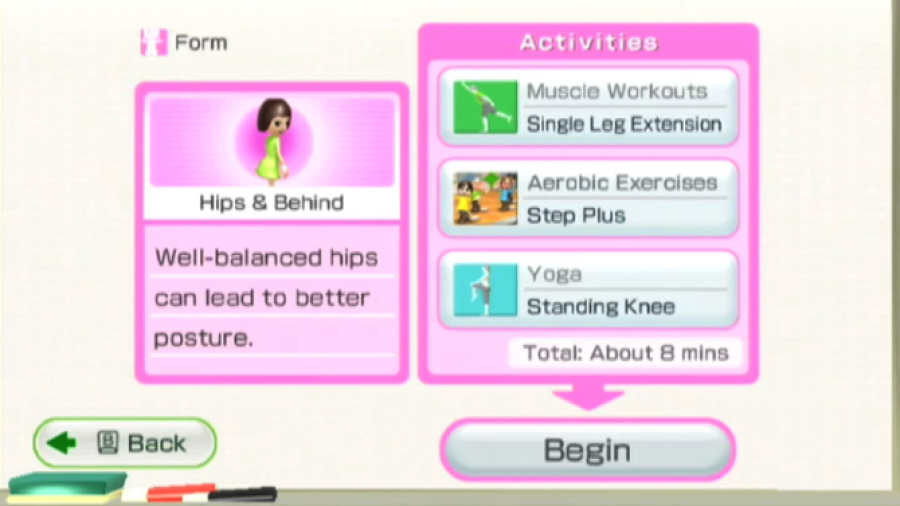 Wii Fit Plus Screenshot