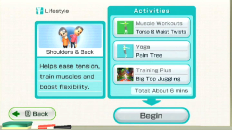 Wii Fit Plus Screenshot