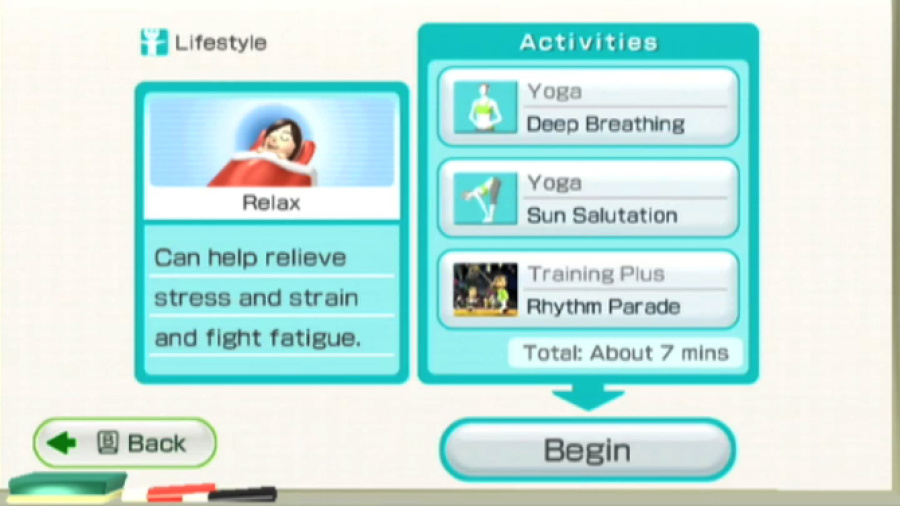 Wii Fit Plus Screenshot