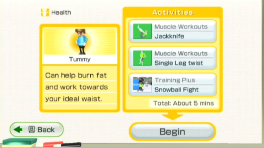 Wii Fit Plus Screenshot