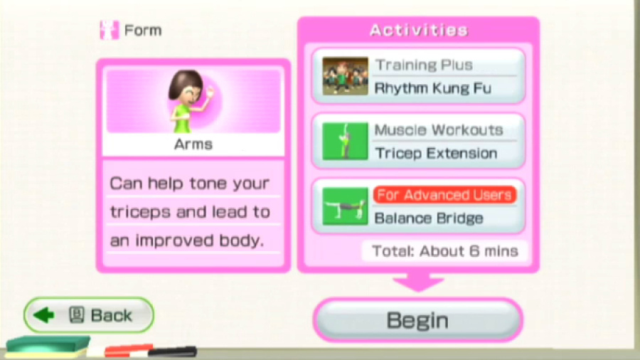 Wii Fit Plus Screenshot