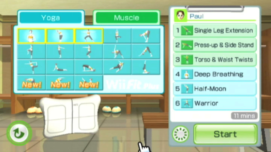 Wii Fit Plus Screenshot