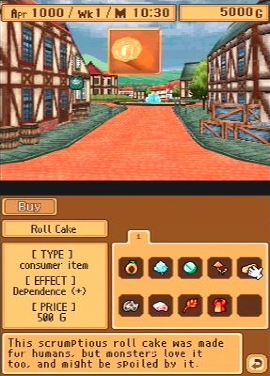 Monster Rancher DS Screenshot