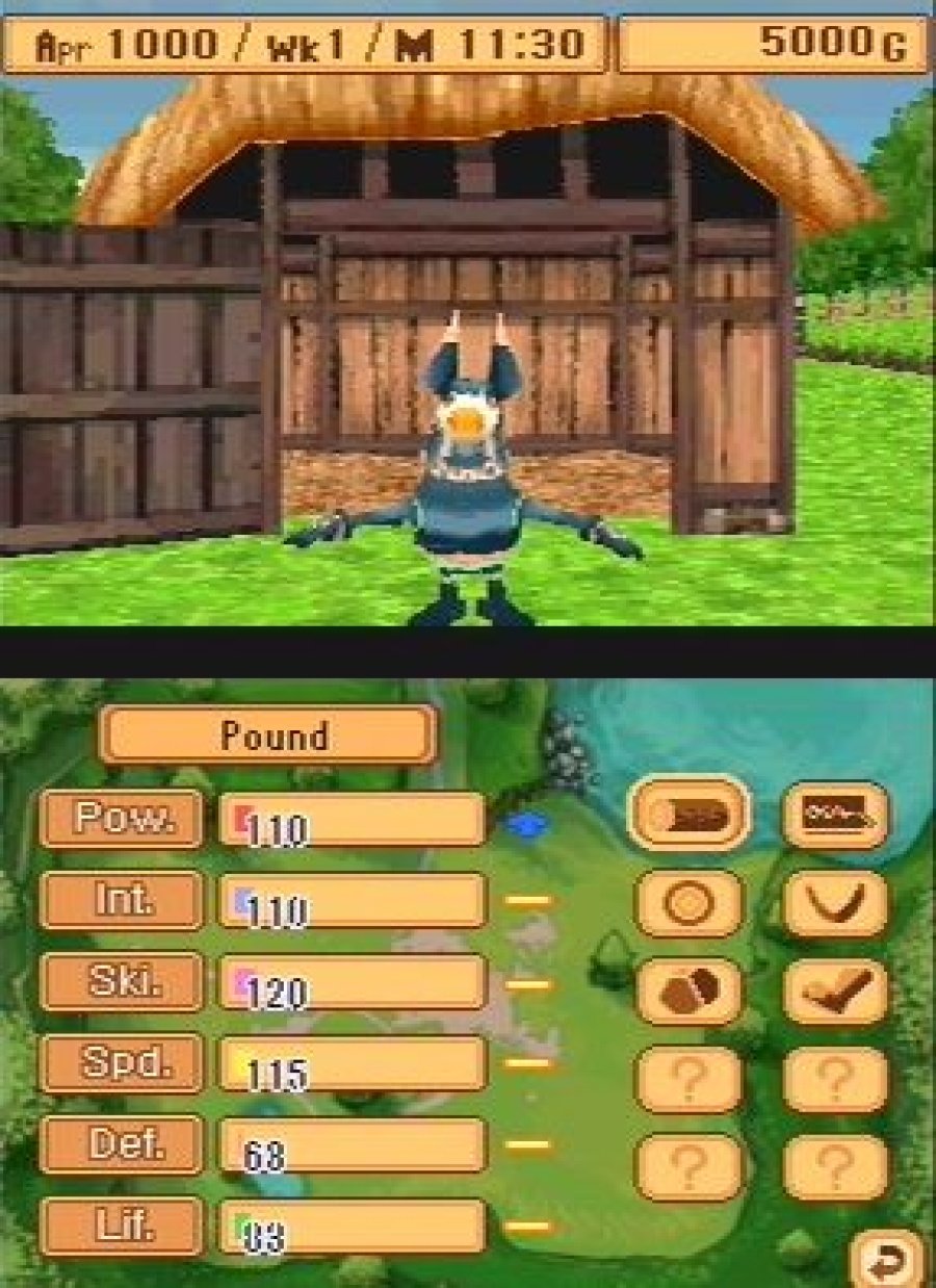 Monster Rancher DS Screenshot