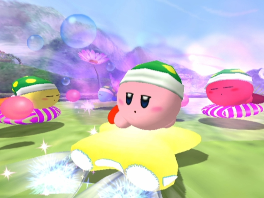 Kirby Air Ride Screenshot