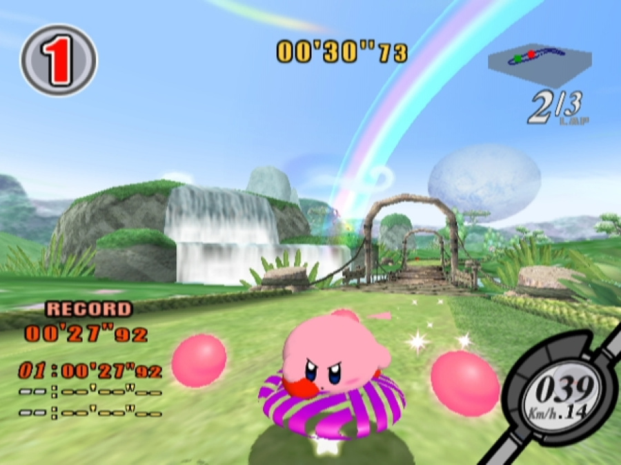 Kirby Air Ride Screenshot