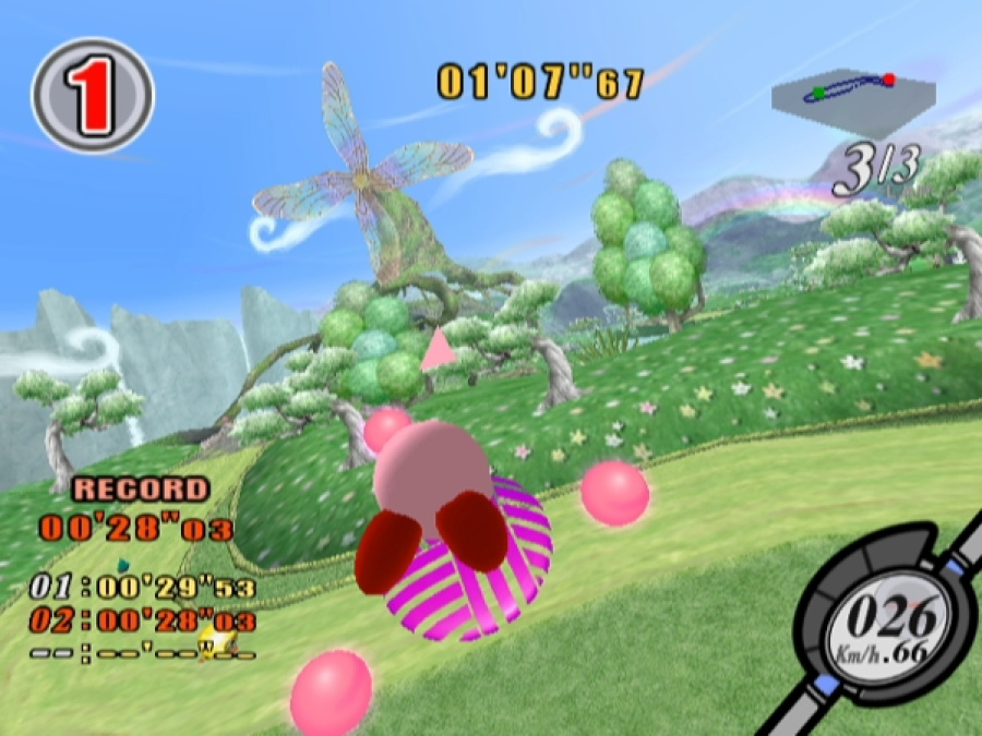 Kirby Air Ride Screenshot