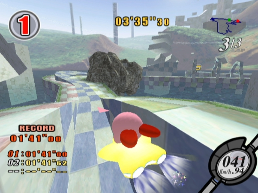 Kirby Air Ride Screenshot