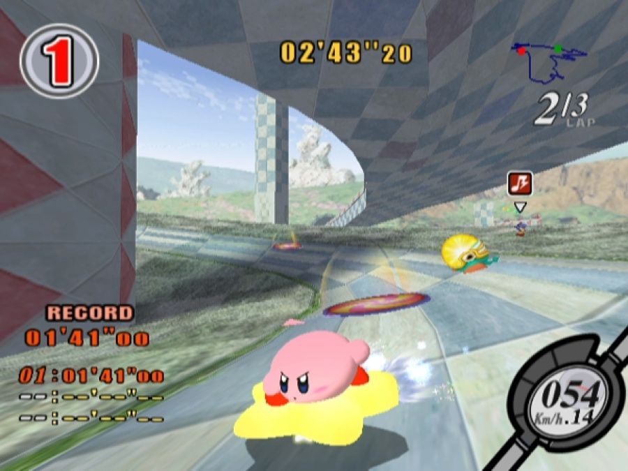 Kirby Air Ride Screenshot