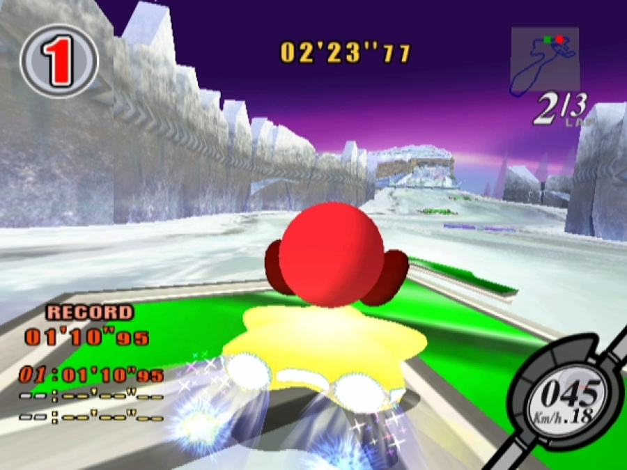 Kirby Air Ride Screenshot