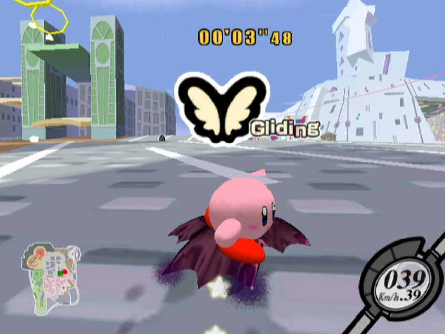 Kirby Air Ride Screenshot