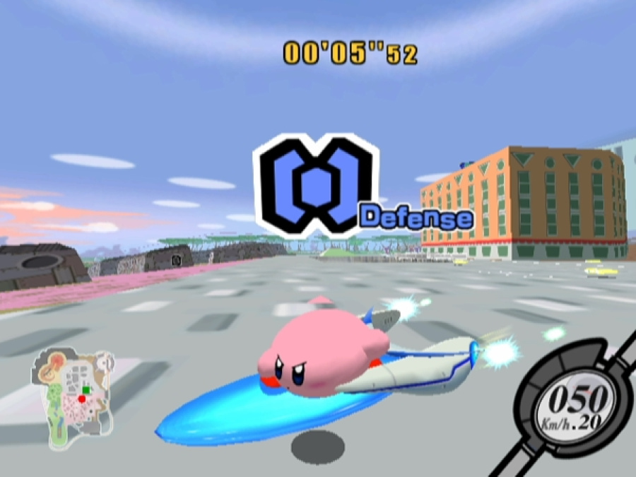 Kirby Air Ride Screenshot