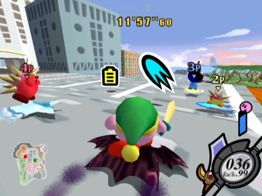 Kirby Air Ride Screenshot