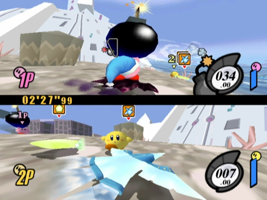 Kirby Air Ride Screenshot