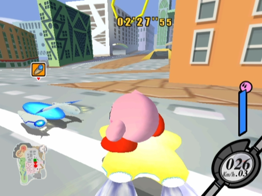 Kirby Air Ride Screenshot