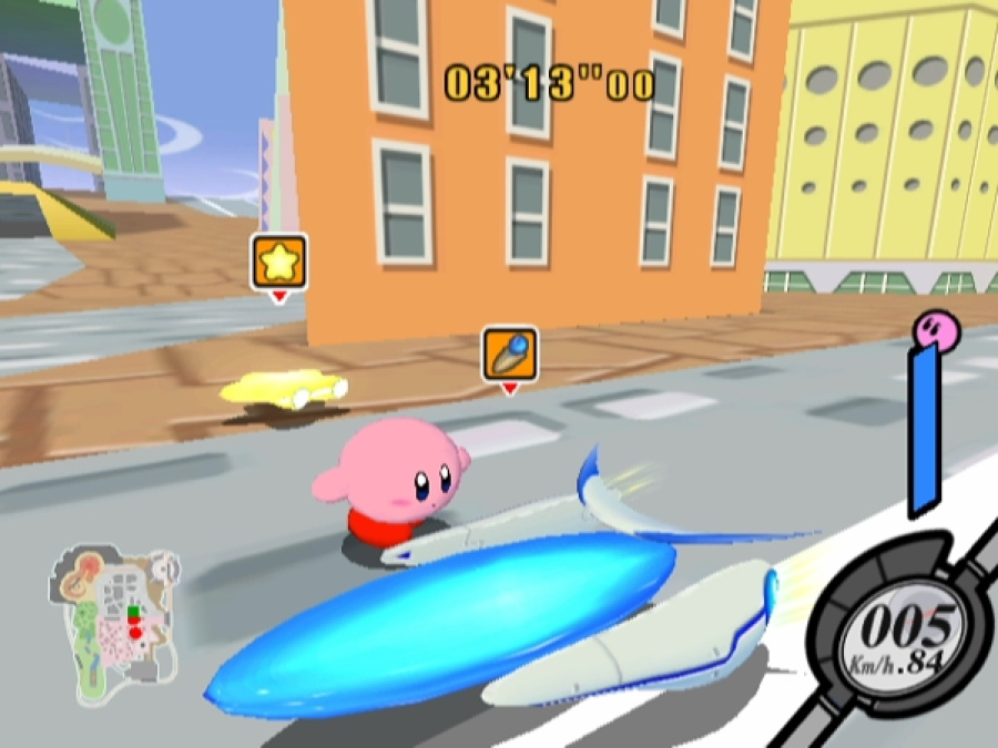 Kirby Air Ride Screenshot