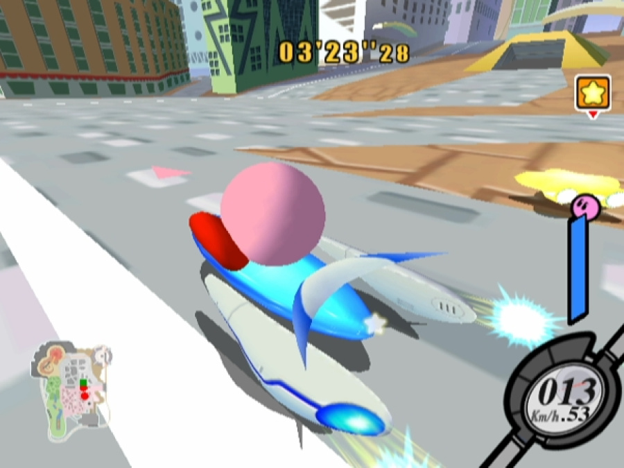 Kirby Air Ride Screenshot