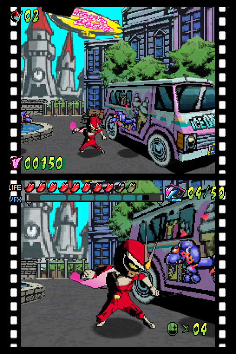 Viewtiful Joe: Double Trouble Screenshot