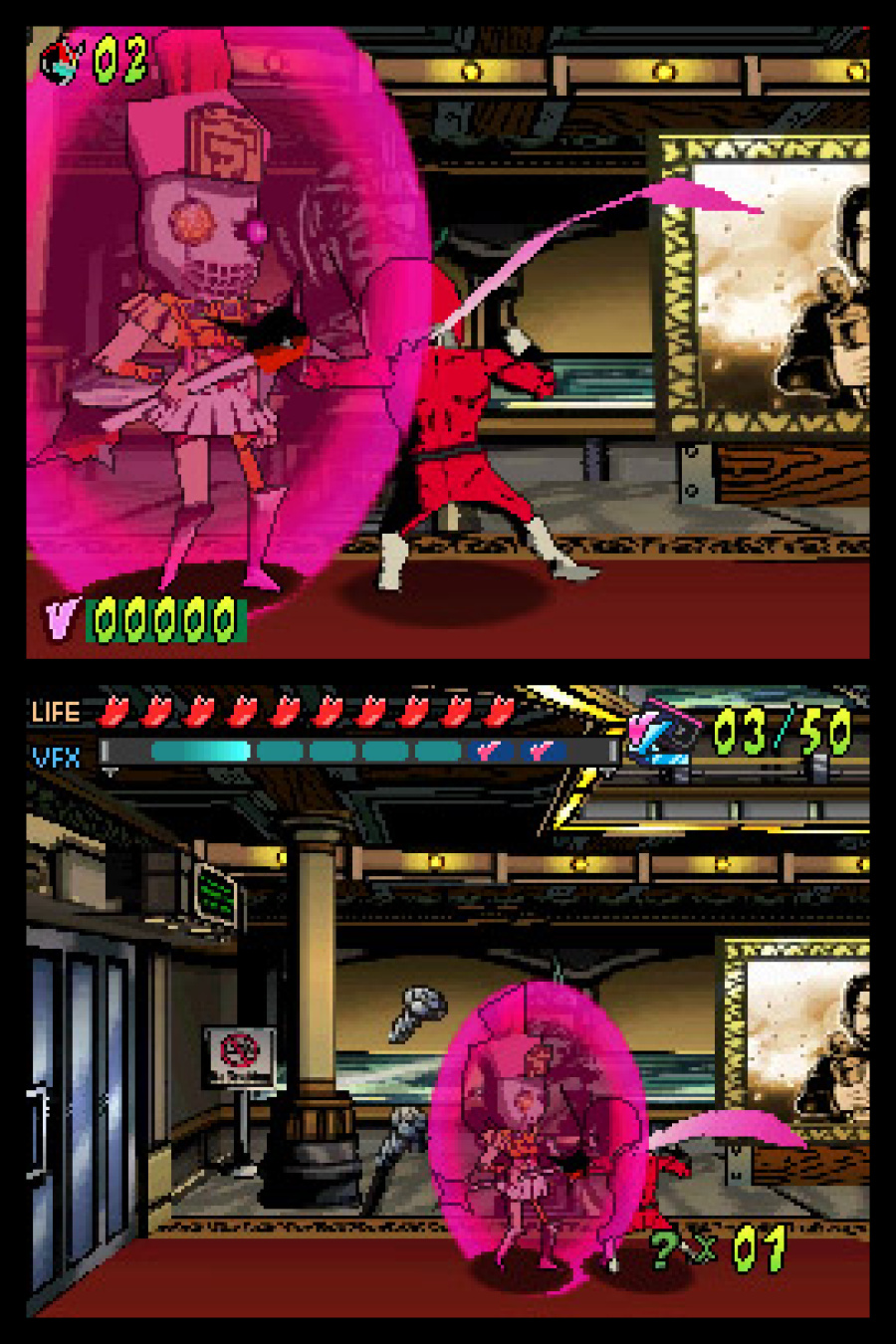 Viewtiful Joe: Double Trouble Screenshot