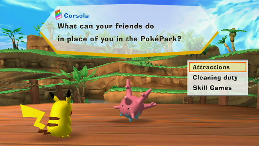 PokéPark Wii: Pikachu's Adventure Screenshot