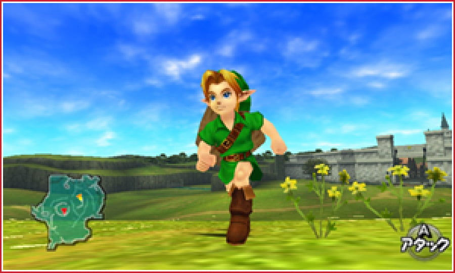 The Legend of Zelda: Ocarina of Time 3D Screenshot