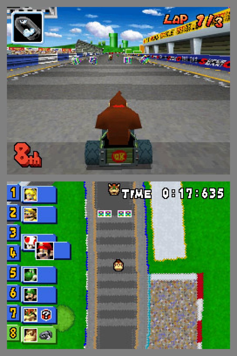 Mario Kart DS Screenshot