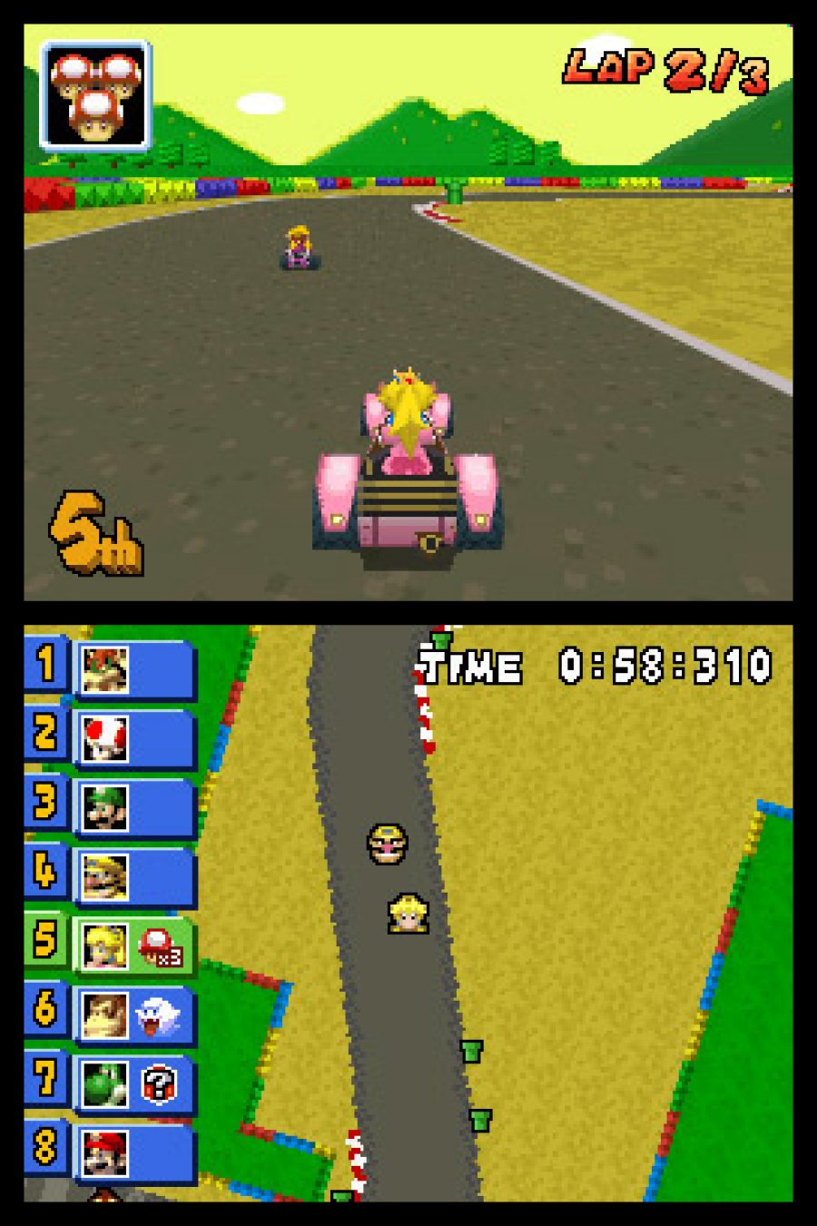 Mario Kart DS Screenshot