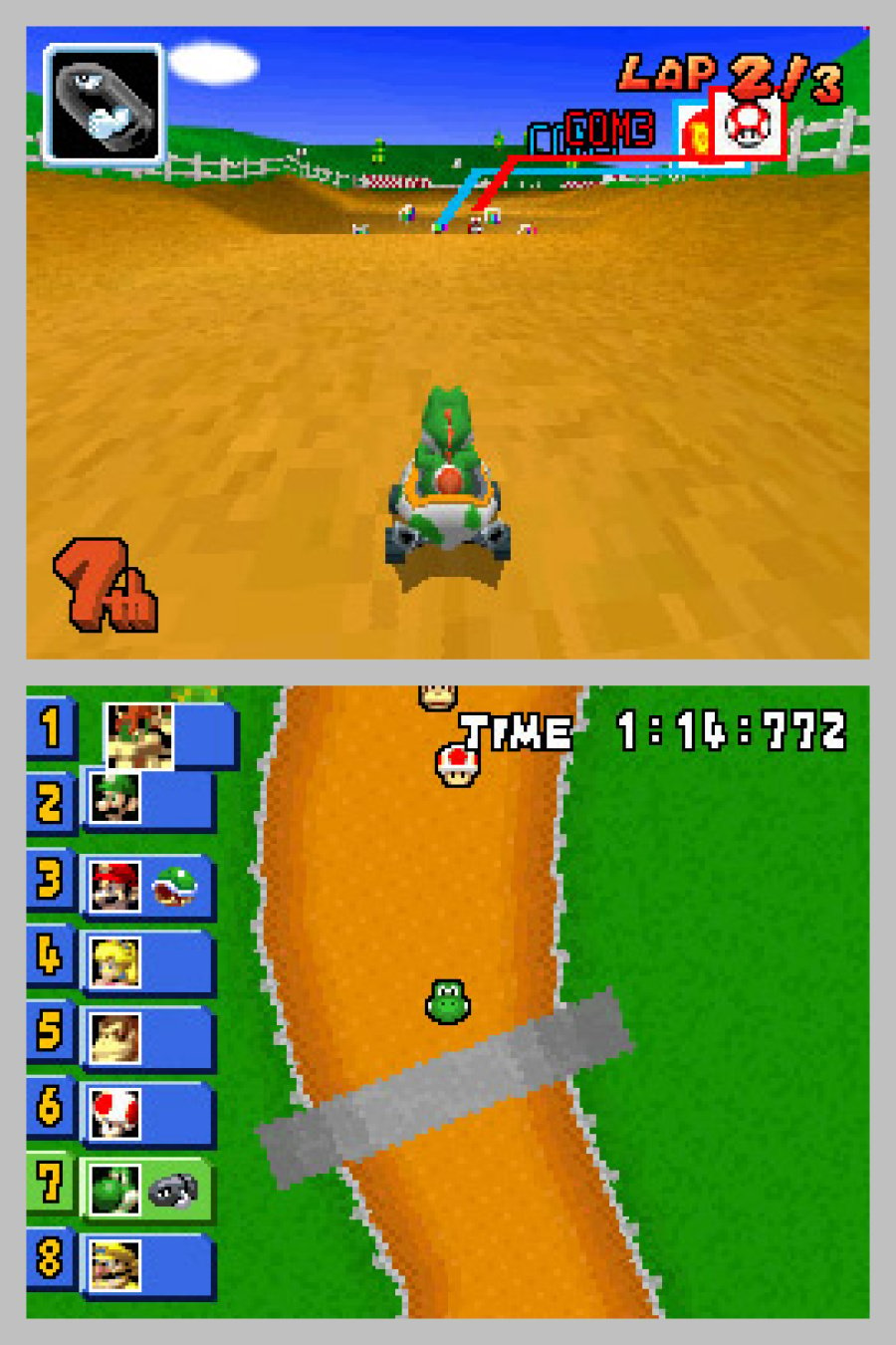 Mario Kart DS Screenshot