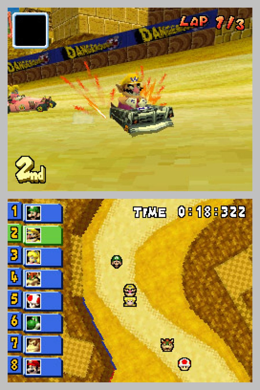 Mario Kart DS Screenshot