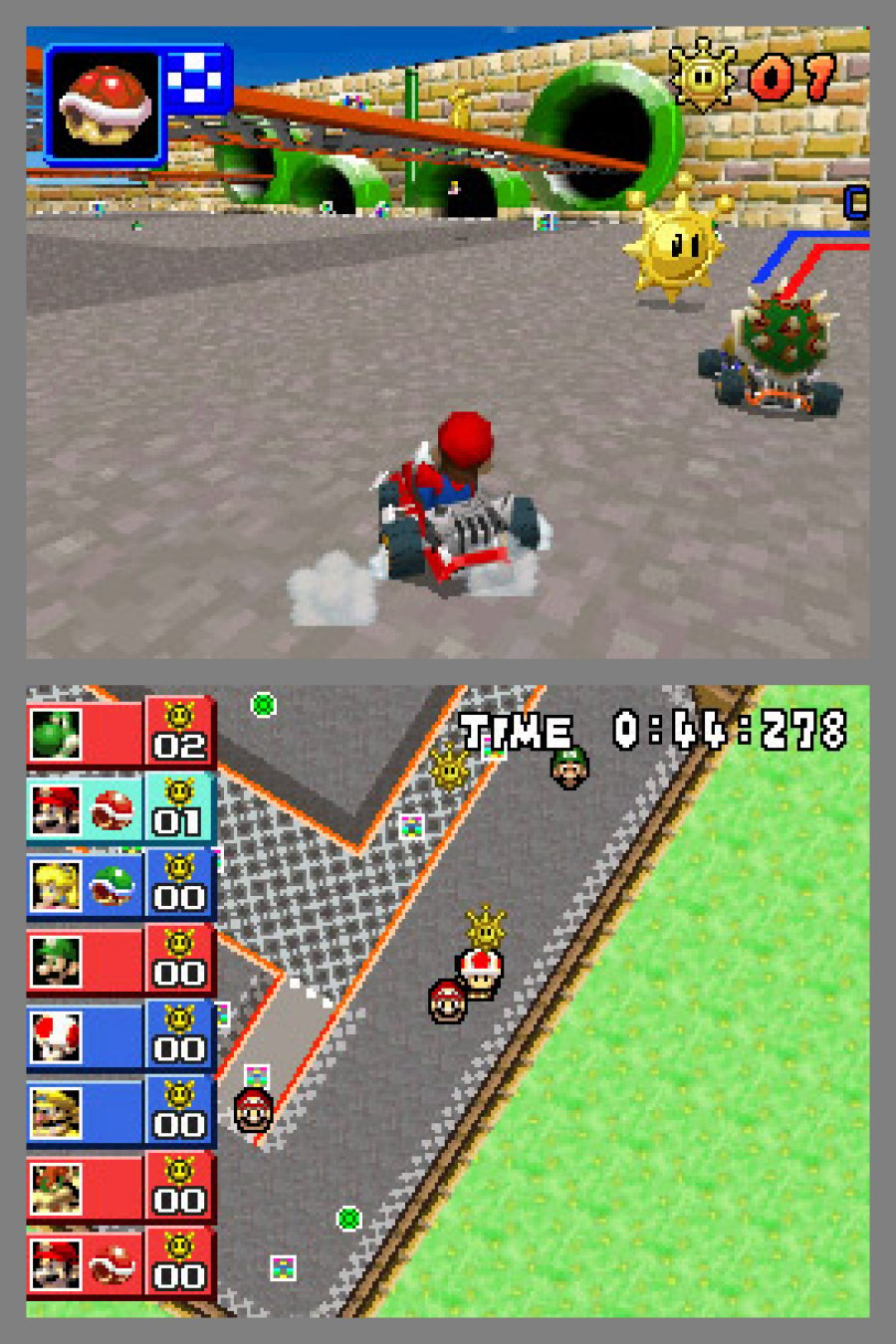 Mario Kart DS Screenshot