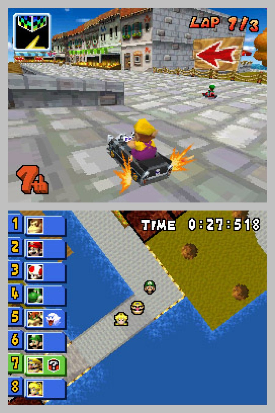 Mario Kart DS Screenshot