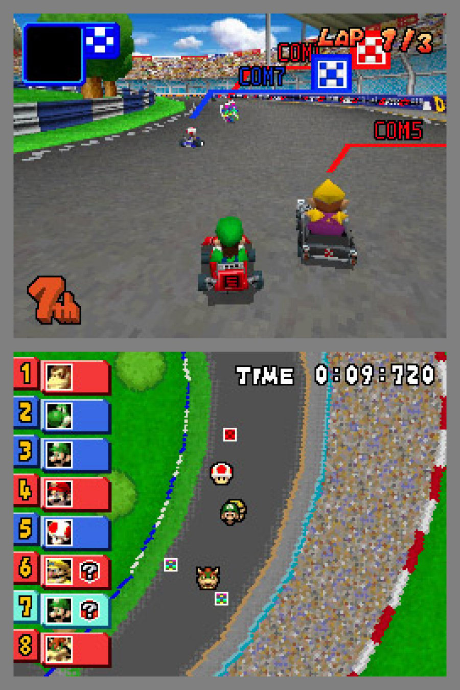 Mario Kart DS Screenshot