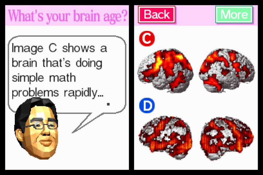 Dr. Kawashima's Brain Training: How Old is Your Brain? Screenshot