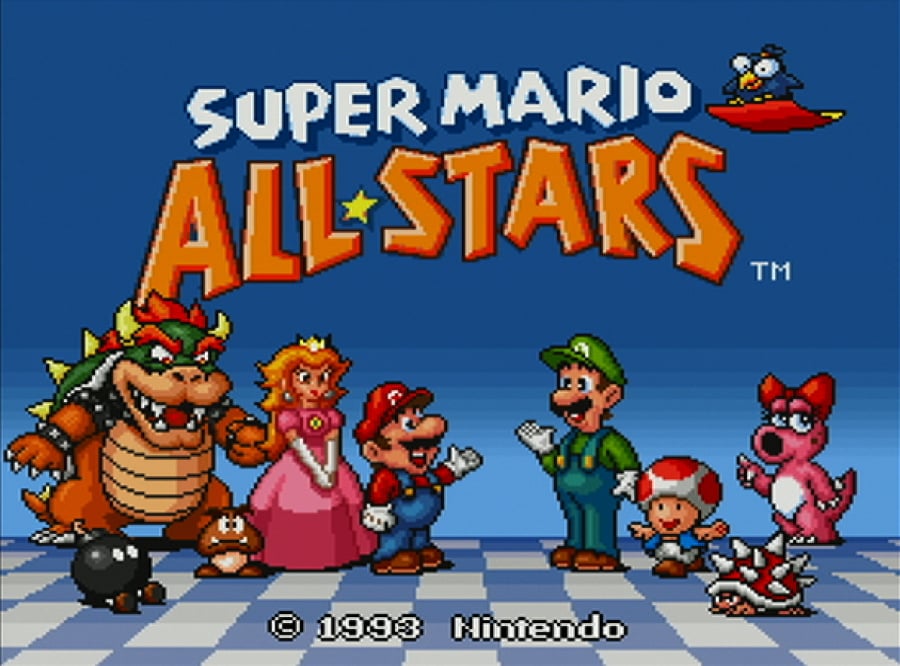 Super Mario All-Stars 25th Anniversary Edition Screenshot