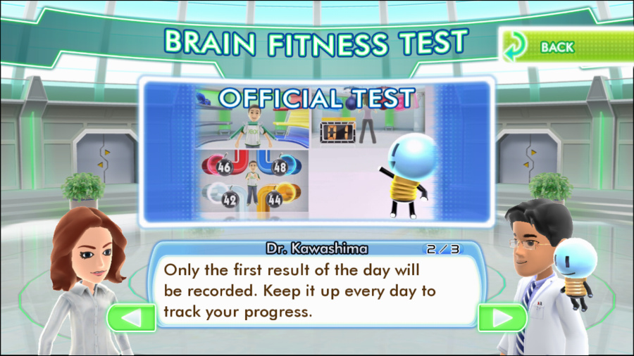 Dr Kawashima's Body and Brain Exercises Screenshot