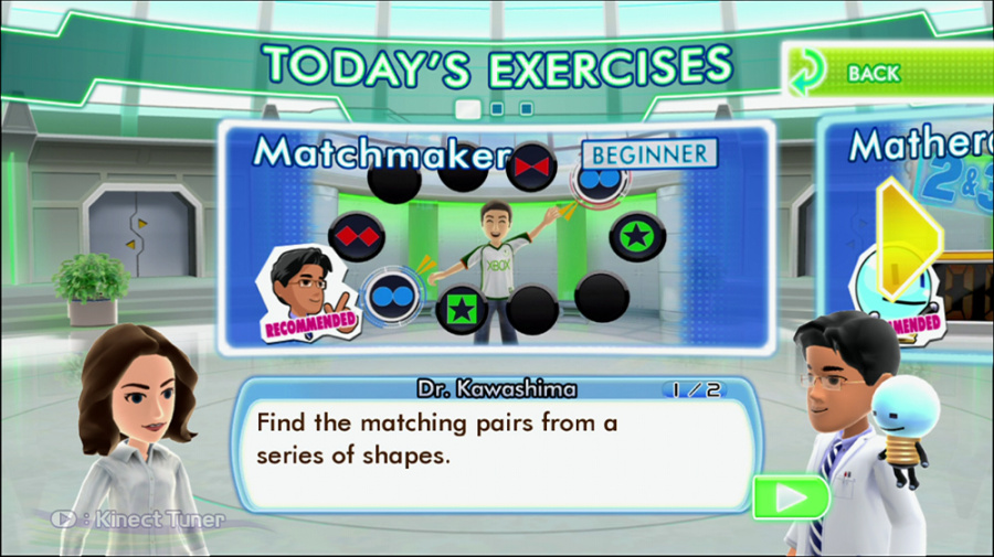 Dr Kawashima's Body and Brain Exercises Screenshot