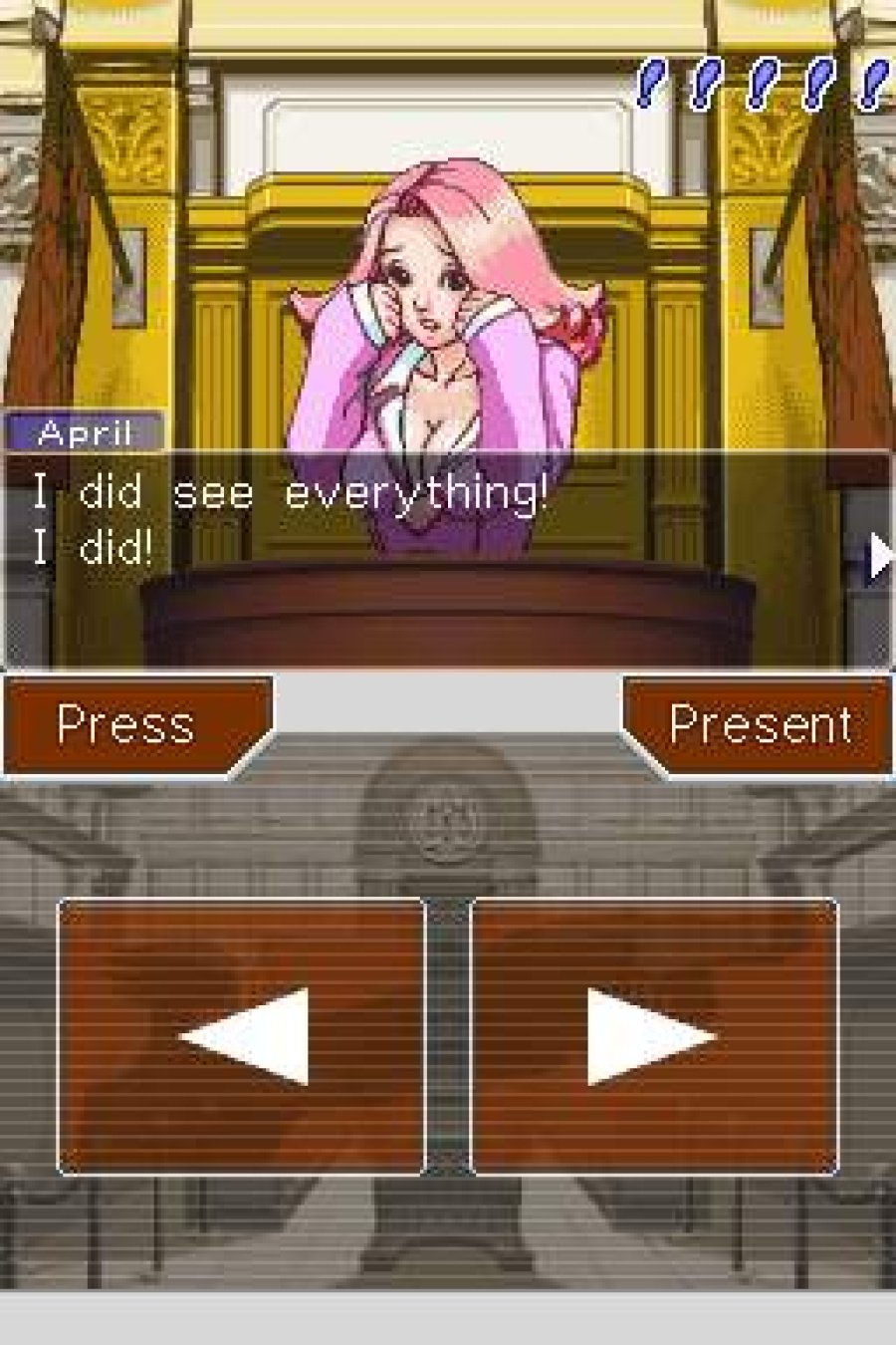 Phoenix Wright: Ace Attorney Screenshot