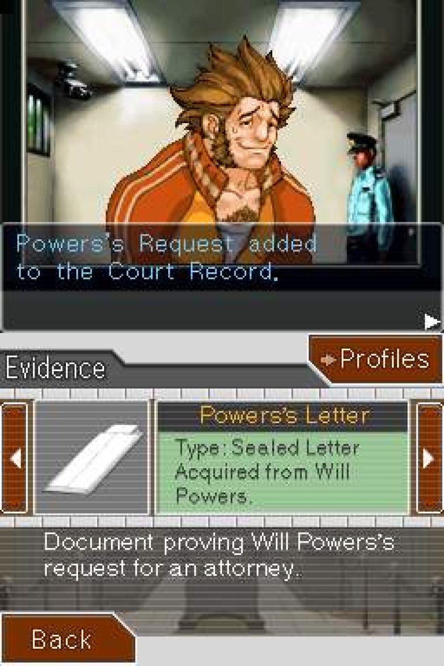 Phoenix Wright: Ace Attorney Screenshot