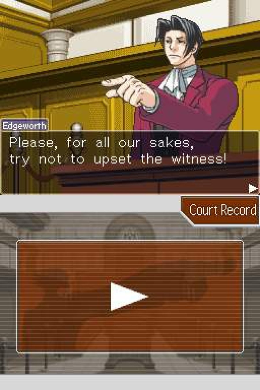 Phoenix Wright: Ace Attorney Screenshot