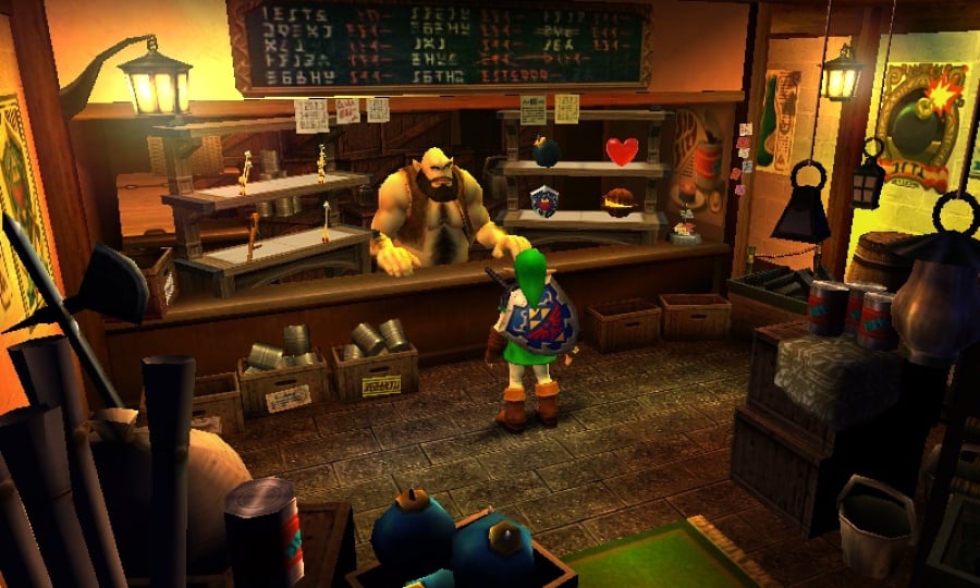 The Legend of Zelda: Ocarina of Time 3D Screenshot