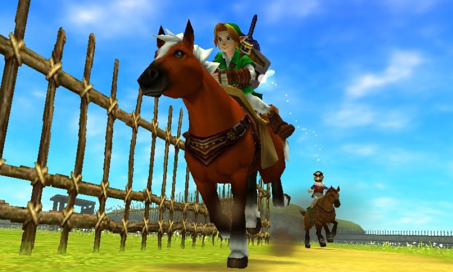 The Legend of Zelda: Ocarina of Time 3D Screenshot