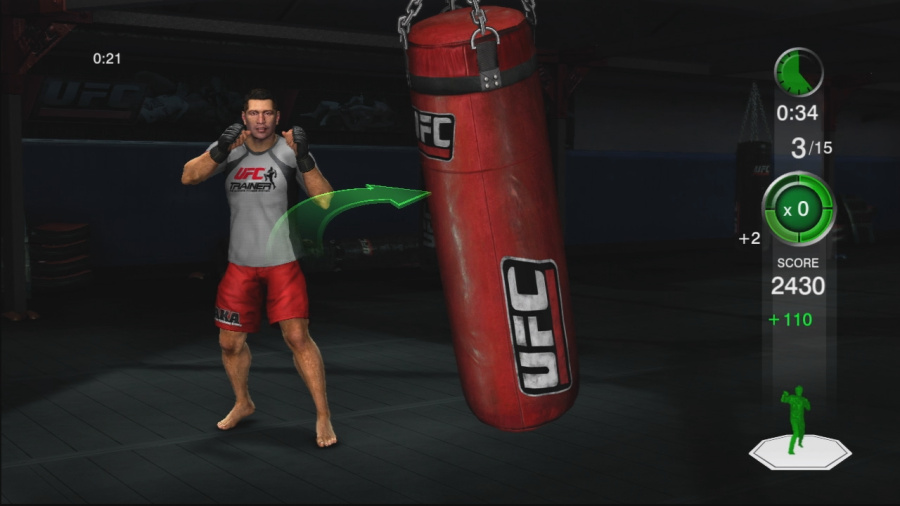 UFC Personal Trainer: The Ultimate Fitness System Screenshot