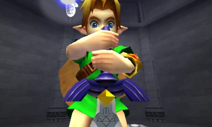 The Legend of Zelda: Ocarina of Time 3D Screenshot