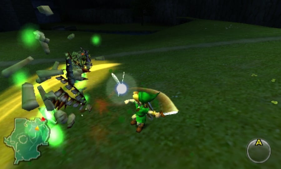 The Legend of Zelda: Ocarina of Time 3D Screenshot