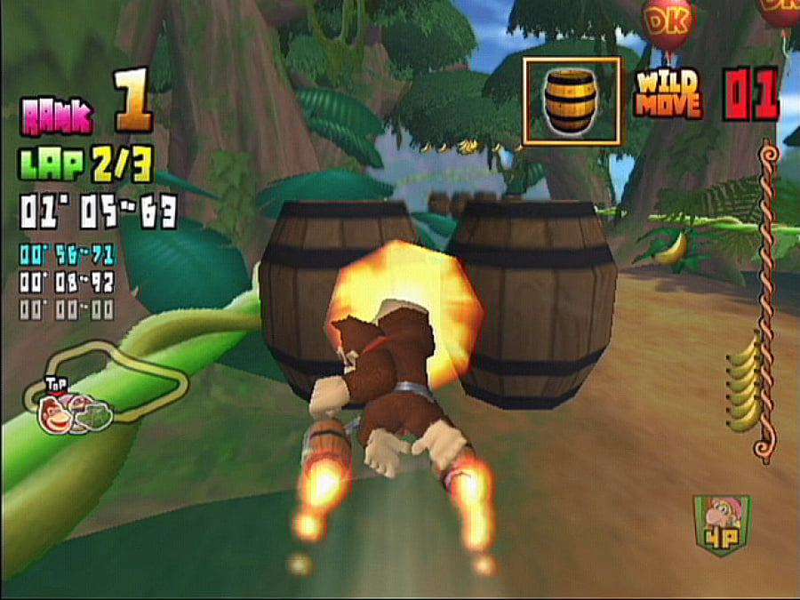 Donkey Kong Barrel Blast Screenshot