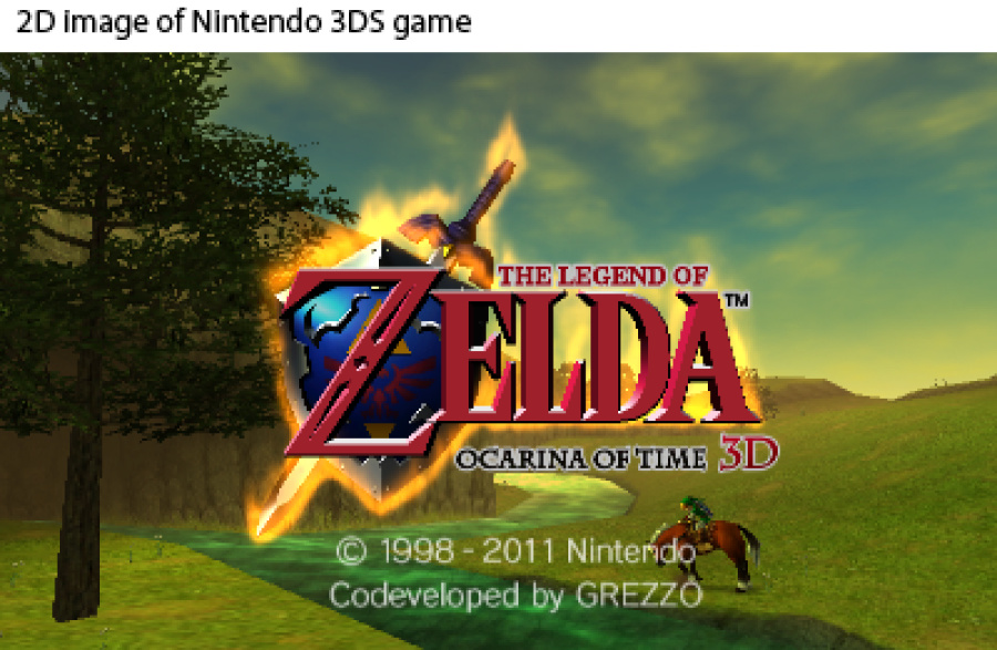 The Legend of Zelda: Ocarina of Time 3D Screenshot